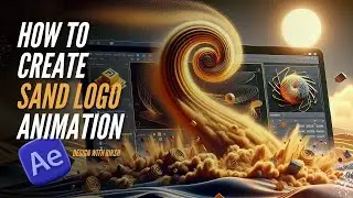 Master Trapcode Particular: VFX Sand Logo Animation Tutorial | After Effects for Beginners