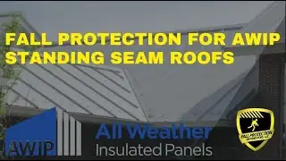 Fall Protection Solutions for AWIP SR2 Standing Seam Roof Panels | Best Safety Gear & Anchors