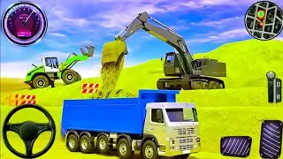 City Construction JCB Excavator 3D - Heavy Crane Driving Simulator - Android Gameplay