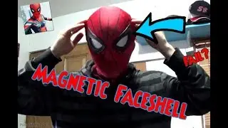 Magnetic Spider-Man Homecoming Half Faceshell!