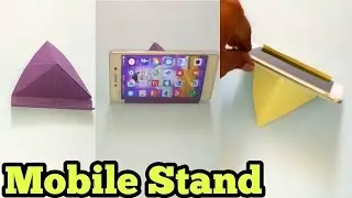 Easy Paper Mobile Stand || Even Kids Can Make || Paper Mobile Stand Craft