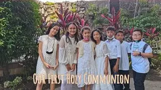 My First Holy Communion😇😇