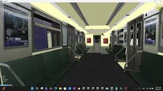 Openbve Gameplay Simulator IND NYCT DJ Hammers R38 E train to World Trade Center