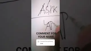 Design of Name 'ASIK' | #shorts #art #ideas #namedesign #nameart