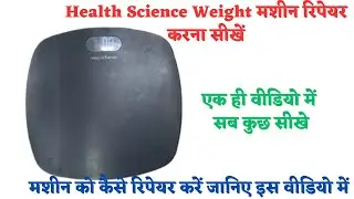 Health sense Ki weight cell Machine repair | Machine Dead Not working #repair #weightscale #health