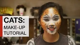 CATS make up tutorial - How to look like Jennyanydots from the musical CATS