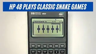 HP 48 Three Versions of Classic Snake Game