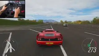 FERRARI F50 FORZA HORIZON 4 LOGITECH G29 GAMEPLAY | MR SUNIL.N 🔥🔥🔥