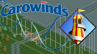Carowinds in Open RollerCoaster Tycoon 2