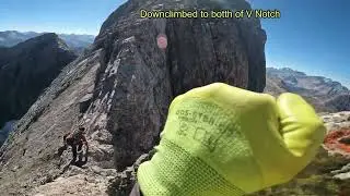 Free Solo Mount Birdwood Summit on  Aug 13 2023