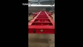 3 Axle 40 Ft Skeleton Container Semi Trailer | Buy 20/40/45 Feet Skeletal Trailer for Sale Near Me
