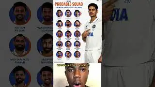 India&rsquo;s Probable Squad for the Test Series vs England! Fresh faces, new challenges!Team India gears