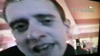 Being daft with the boys. 2003 night out in Skegness 