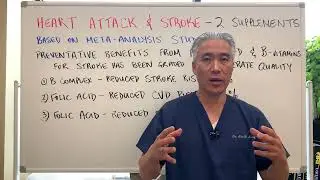 2 Supplements for HEART ATTACK💔💔and STROKE prevention.