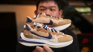 Nike Vaporwaffle Sacai 'Sesame Blue Void'  (DD1875-200) Nicky Unbox