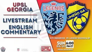 Legends FC Reserves v. Lime&ntilde;o Georgia D1 | UPSL Reserves GEORGIA | May 7, 2023
