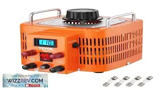 VEVOR 3000VA Auto Variable Voltage Transformer 23 Amp 110V Input 0 130V Output