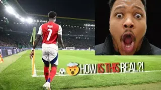 Bukayo  Saka reaction