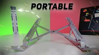 Striff Portable Laptop Stand Review || Use for Mobiles too!