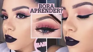 VAMOS APRENDER ESSA MAKE ROSINHA? | #AnaTodoDia 16