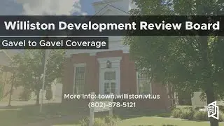 Williston Development Review Board - 1/27/2026