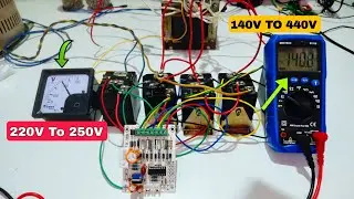 140 To 440 Automatic Stabilizer Connection /1kva To 10 kva