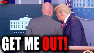 WATCH: Trump Suddenly CUTS OFF Presser, RUSHES AWAY for THIS!