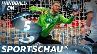 Paraden-Parade: Jogi Bitter auch bei Deutschland gegen Tschechien top | Handball-EM | Sportschau