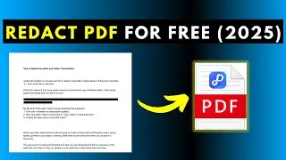 How to Black Out or Redact Text on a PDF for Free without Using Adobe Acrobat Pro 2025