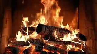 Fireplace 4K &ndash; Cozy Relaxing Fire for 11 Hours | Sleep, Study & Meditation