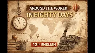 Around The World in Eighty Days | 12 English | Novel | HSC Board | Marathi |  Ganesh Mudegaonkar