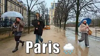 Paris in the Rain: A Cinematic Winter Walk | Jan 27, 2026