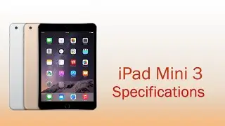 iPad Mini 3 Specification