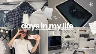 WEEK IN MY LIFE | shopping, unboxing iPad, trip to Paris + theme park