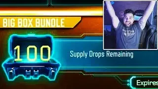 Opening NEW Big Box Bundle (100 RARE Supply Drops)