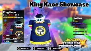 King Kaoe Showcase Is It Worth It? (King Kai DragonBall Z) All Star Tower Defense X ASTD X