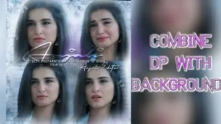 Demanding combine dp with Background || Picsart Photo Editing