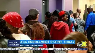 ACA and Covered California enrollment opens