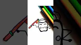 toothpaste 🪥 nd toothbrush Drawing for kids🦷#shortsvideo #ytshort #youtubeshorts #viral #shortsfeed