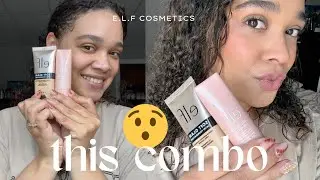 Mixing e.l.f halo glow skin tint with e.l.f soft glam satin foundation | This is the BEST COMBO😱