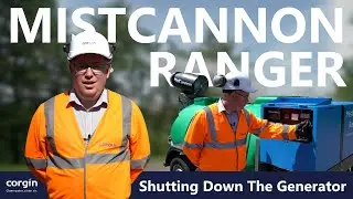 MistCannon Ranger👷🏼How to Shut Down the Generator