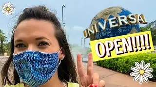 Universal Studios Orlando is OPEN // Hard Rock Cafe // Virtual Lines?!