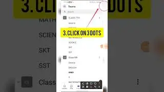 Steps to join teams app group using class code #teams #microsoft