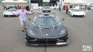 KOENIGSEGG INSANITY! 17 Eggs and Onboard the One:1
