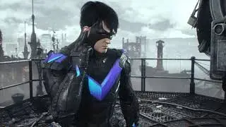 GCPD Lockdown - Batman: Arkham Knight 4K Full Walkthrough No Commentary PC PS4