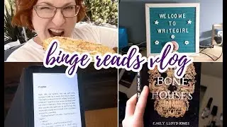 24-Hour Binge Reads (Thriller, Memoir, YA Fantasy) | October Reading Vlog