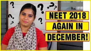 NEET 2018 : GOOD NEWS : NEET EXAM ON DEC 2018 AGAIN.|| ONLINE EXAM