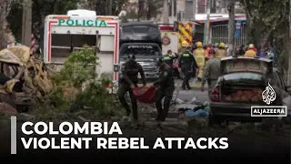 Colombia attacks: Security heightened after two separate attacks