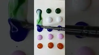 🌈  Watercolor Drops 🌈 ASMR