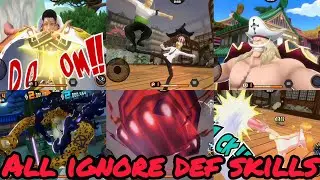 Демонстрация всех навыков защиты без игнорирования | One Piece Bounty Rush | Руководство OPBR